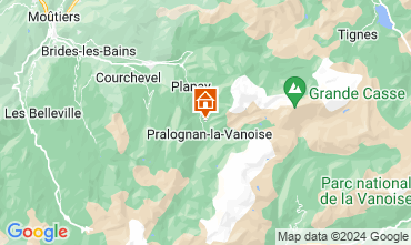 Mapa Pralognan la Vanoise Chal 44318