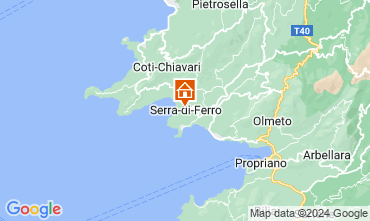 Mapa Serra-di-Ferro Apartamentos 128341