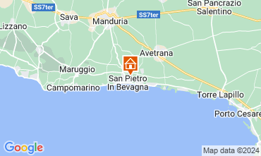 Mapa San Pietro in Bevagna Apartamentos 127746