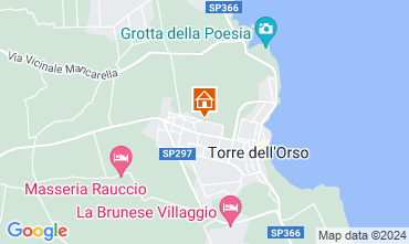 Mapa Torre dell'Orso Apartamentos 109024