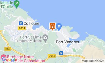 Mapa Collioure Apartamentos 84733