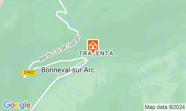 Mapa Bonneval sur Arc Estdio 474