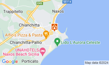 Mapa Giardini Naxos Apartamentos 127480