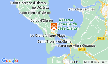 Mapa Le Chteau d'Olron Casa 6903