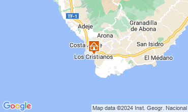 Mapa Los Cristianos Apartamentos 88879