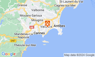 Mapa Cannes Vivenda 122240