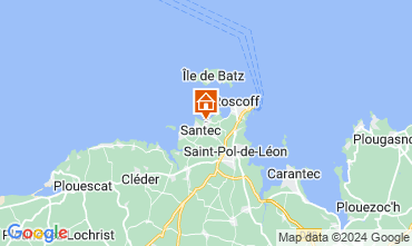 Mapa Roscoff Casa 106624