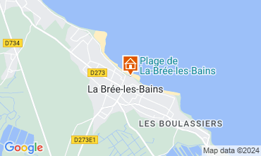 Mapa La Bre les Bains Casa 58139