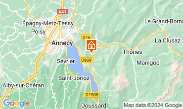 Mapa Annecy Apartamentos 67836