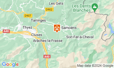 Mapa Morillon Grand Massif Apartamentos 38667