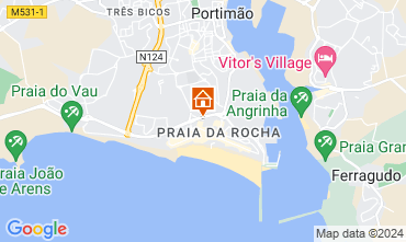 Mapa Praia da Rocha Apartamentos 124206