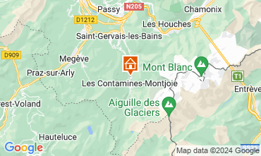 Mapa Les Contamines Montjoie Chal 978