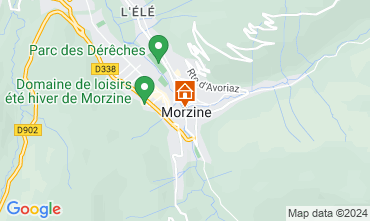 Mapa Morzine Apartamentos 49996