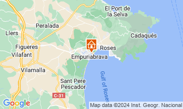 Mapa Empuriabrava Apartamentos 94510