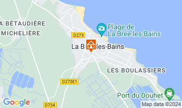 Mapa La Brée les Bains Casa 124767