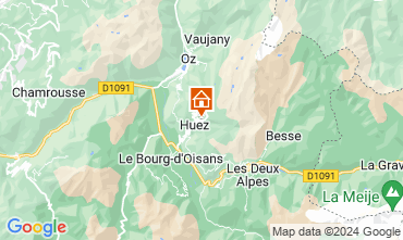 Mapa Alpe d'Huez Apartamentos 117471