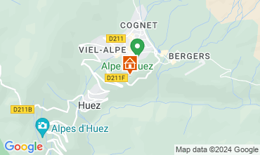 Mapa Alpe d'Huez Apartamentos 117471