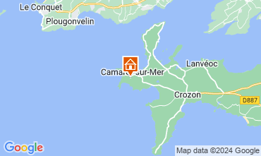 Mapa Camaret sur Mer Casa 120568