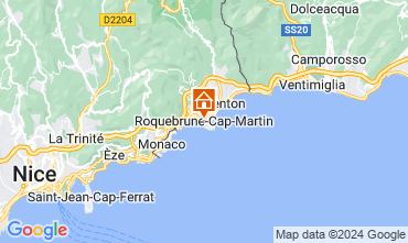 Mapa Roquebrune Cap Martin Estúdio 94016