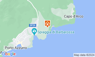 Mapa Porto Azzurro Apartamentos 56317