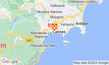 Mapa Cannes Apartamentos 88211