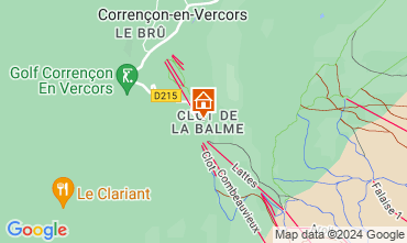 Mapa Villard de Lans - Correnon en Vercors Estdio 122229