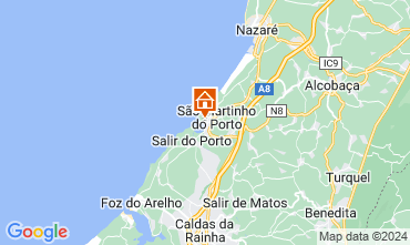 Mapa So Martinho do Porto Apartamentos 74218