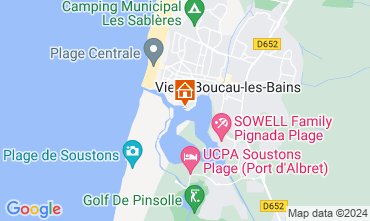 Mapa Vieux Boucau Apartamentos 72746