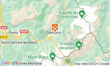 Mapa Chamonix Mont-Blanc Apartamentos 127823