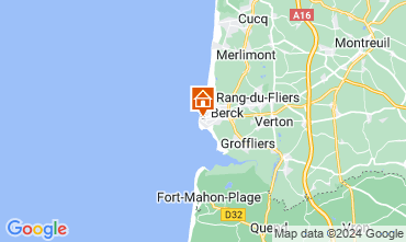 Mapa Berck-Praia Apartamentos 128786