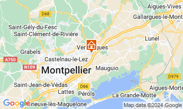 Mapa Montpellier Vivenda 127085