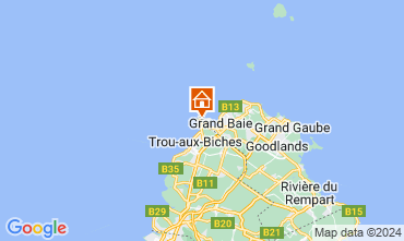 Mapa Grand Baie Apartamentos 16316