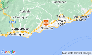 Mapa Sanremo Apartamentos 126333