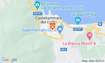 Mapa Castellammare del Golfo Apartamentos 125230