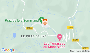 Mapa Praz de Lys Sommand Apartamentos 120433