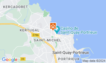 Mapa Saint Quay Portrieux Apartamentos 128236
