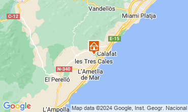 Mapa L'Ametlla de Mar Casa 128744