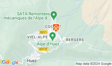 Mapa Alpe d'Huez Apartamentos 28097