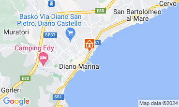 Mapa Diano Marina Apartamentos 106973