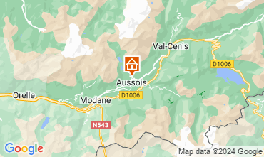 Mapa Aussois Apartamentos 111552