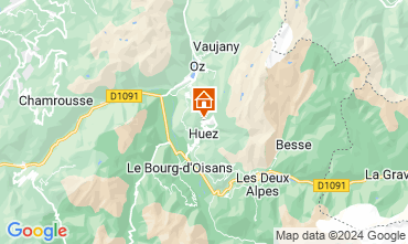 Mapa Alpe d'Huez Apartamentos 107207