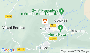 Mapa Alpe d'Huez Apartamentos 107207