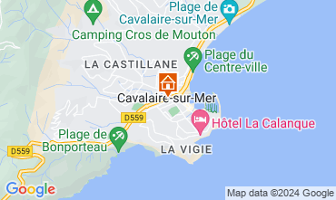 Mapa Cavalaire-sur-Mer Estdio 129032