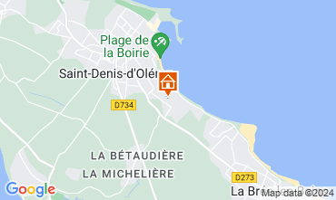 Mapa Saint Denis d'Olron Vivenda 74637