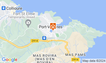 Mapa Port Vendres Apartamentos 107179