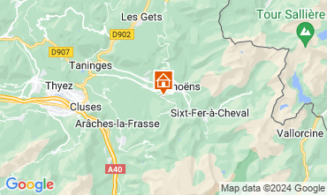 Mapa Samoëns Chalé 117783