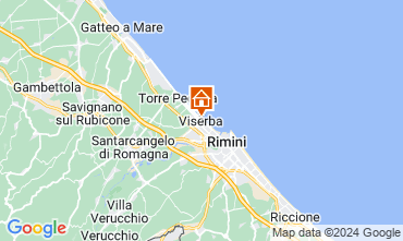 Mapa Rimini Apartamentos 118630