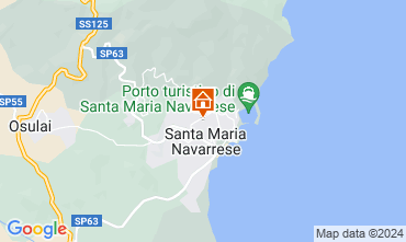 Mapa Santa Maria Navarrese Vivenda 113799