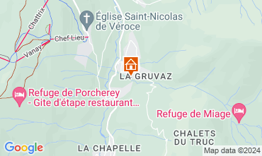 Mapa Les Contamines Montjoie Chal 19543