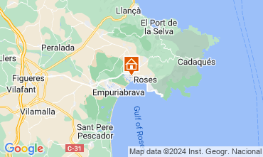 Mapa Rosas Apartamentos 8262